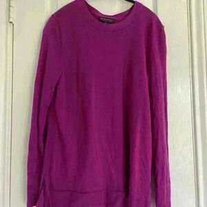 Banana Republic Extra Fine Merino Pink Sweater size medium